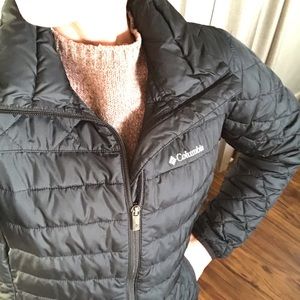 Women’s Black Columbia Puffer Jacket